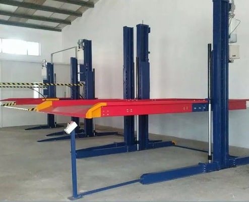 دو ستون هیدرولیک پارکینگ لیفت 2700kg سیستم پارکینگ هیدرولیک استیک