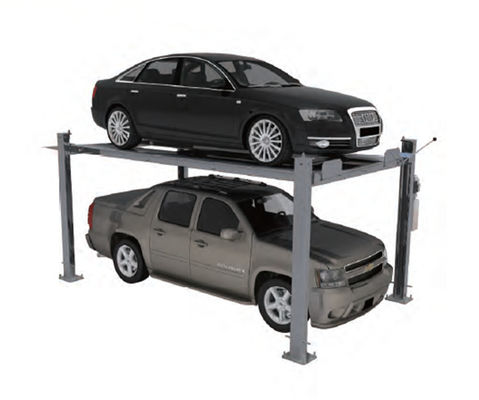 اتوماتیک هیدرولیک لیفت ماشین پارکینگ خانه 2500kg 4 پست گاراژ لیفت کنترل PLC