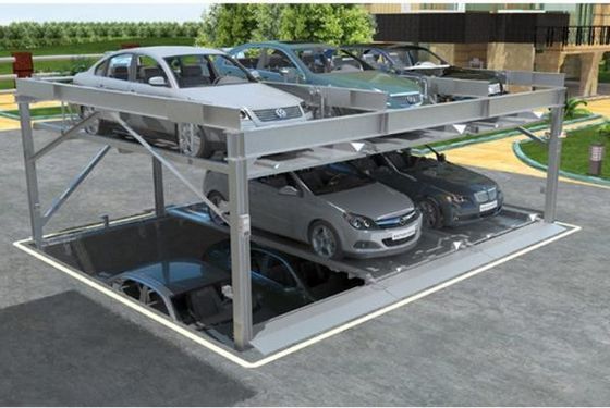 راه حل های پارکینگ گودال 1.7t گودال پازل پارکینگ دو لایه
