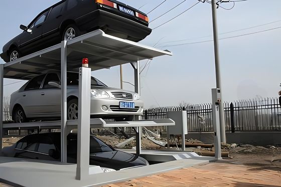 1700 کیلوگرم ماشین استاکر گودال کنترل PLC تجهیزات پارکینگ مکانیکی