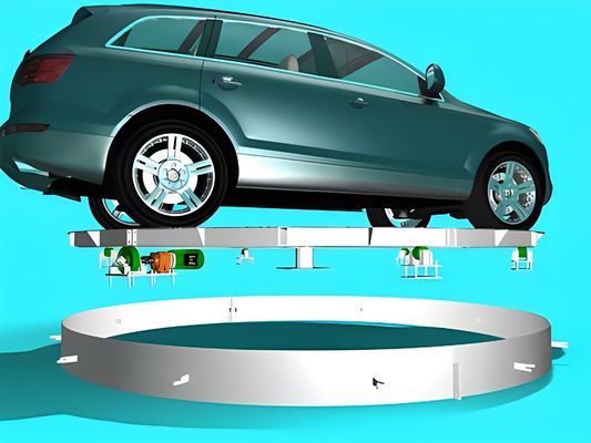 ماشین آسانسور چرخش برای و نمایشگاه های سبک خودرو در سالن های نمایشگاه و سالن های نمایشگاه