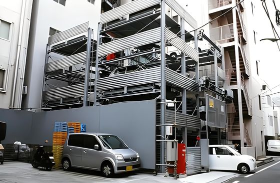 نصب ماژولار پازل پارکینگ ماشین استفاده از فضای بالا پازل سیستم پارکینگ
