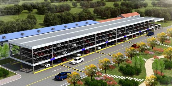 2000 کیلوگرم سیستم پارکینگ خودکار گاراژ پارکینگ مکانیکی بدون مانع