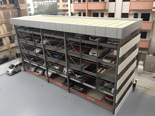 پارکینگ اتوماتیک 6 طبقه گاراژ 2 تن پارکینگ اتوماتیک خانه